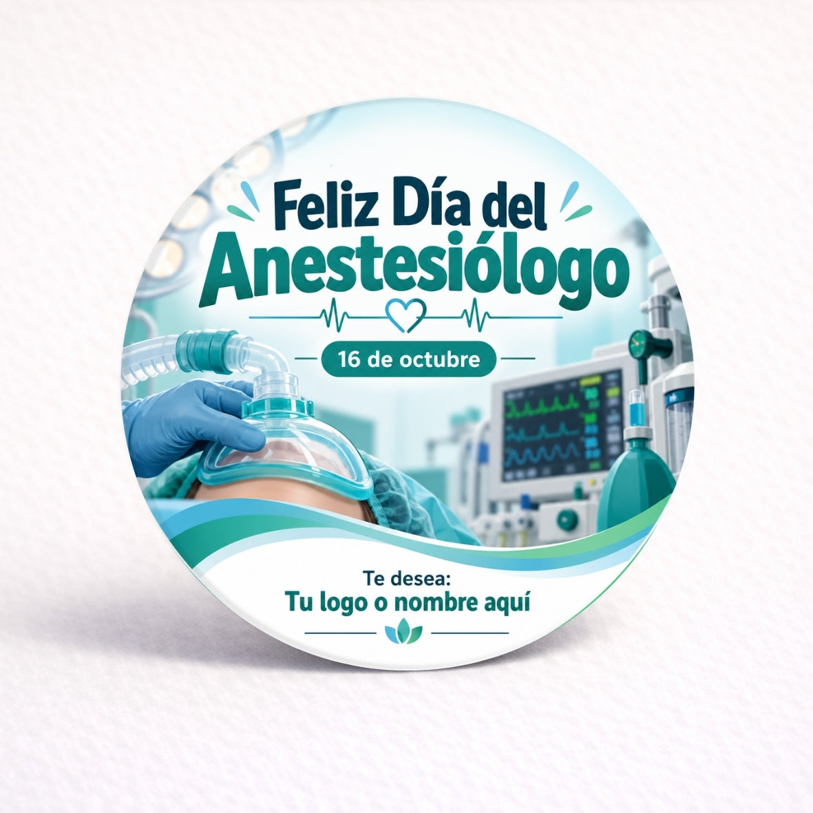 OBLEAS RELLENAS PERSONALIZADAS DISEÑO #4891-4 DIA DEL ANESTESIOLOGO
