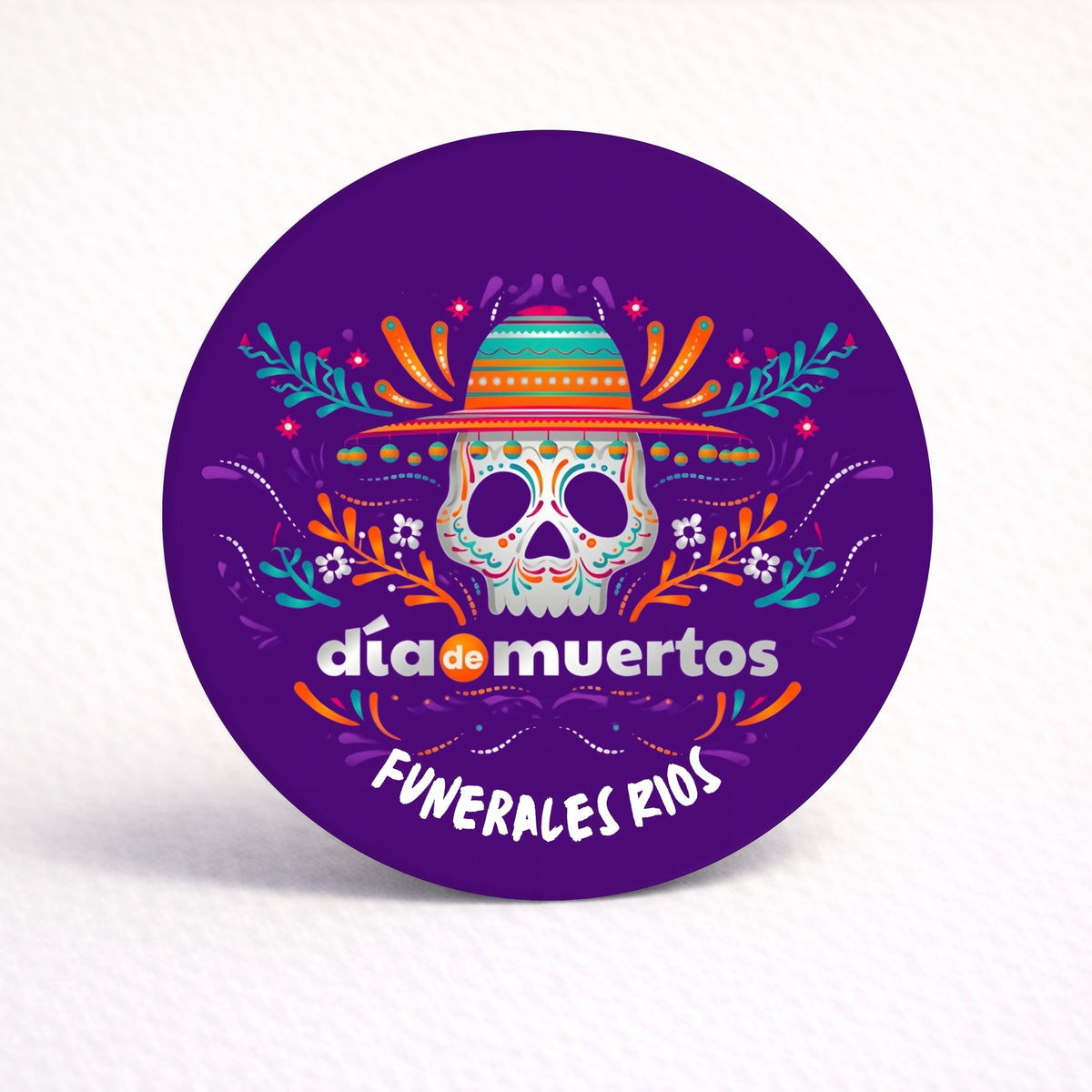 OBLEAS RELLENAS PERSONALIZADAS DISEÑO #2514 DIA DE MUERTOS
