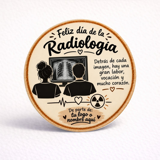 OBLEAS RELLENAS PERSONALIZADAS DISEÑO #7957-2 DIA DEL RADIÓLOGO