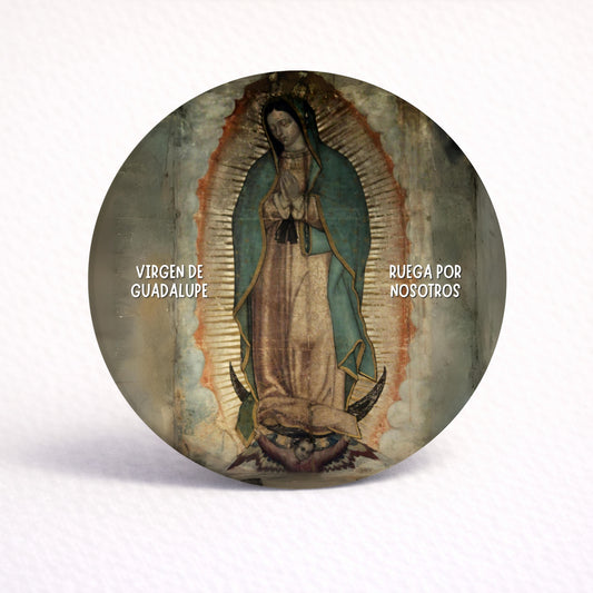 OBLEAS RELLENAS PERSONALIZADAS DISEÑO RELIGIOSO #8290-3 VIRGEN DE GUADALUPE