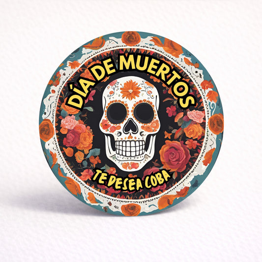 OBLEAS RELLENAS PERSONALIZADAS DISEÑO #2502 DIA DE MUERTOS