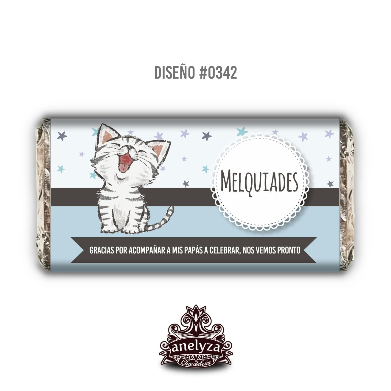 DESIGN #0342 KITTEN BIRTH/BABY SHOWER