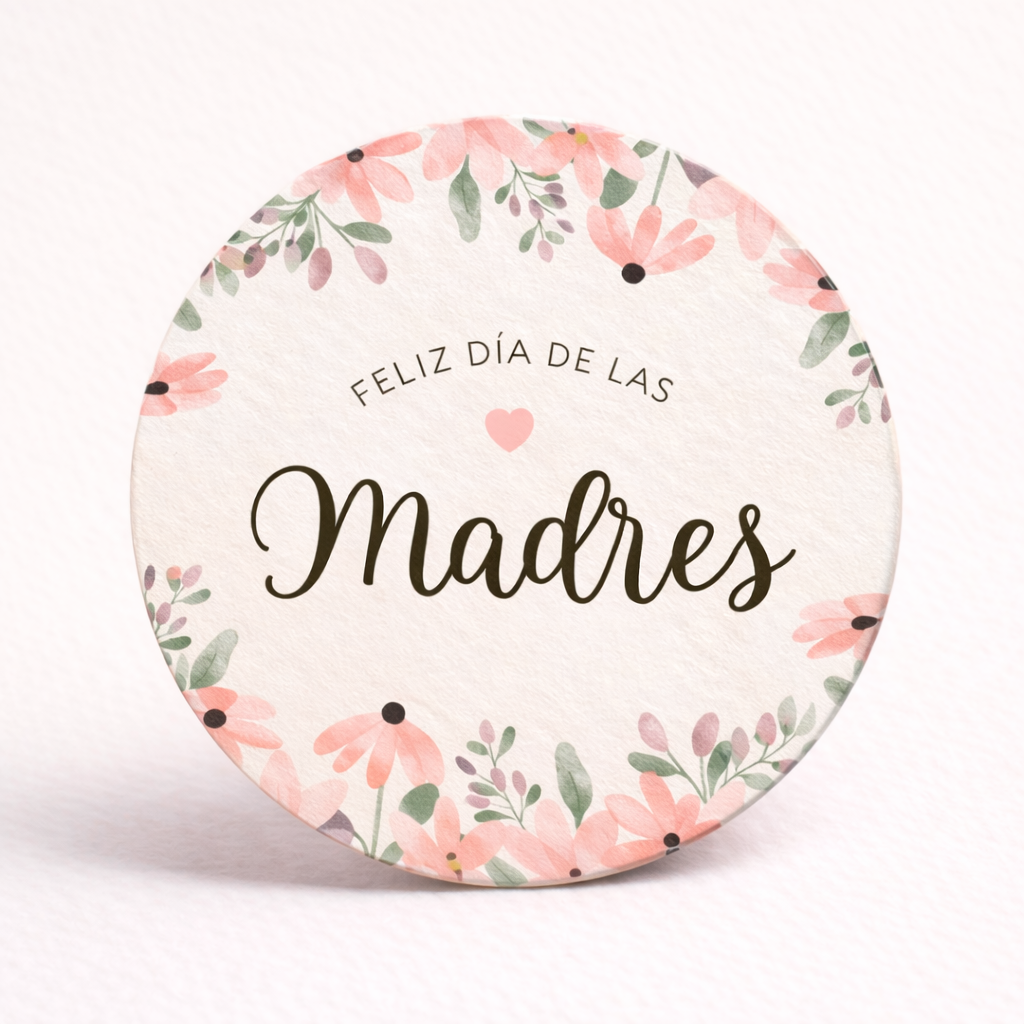 OBLEAS RELLENAS PERSONALIZADAS DISEÑ0 #0114-18 DIA DE LAS MADRES