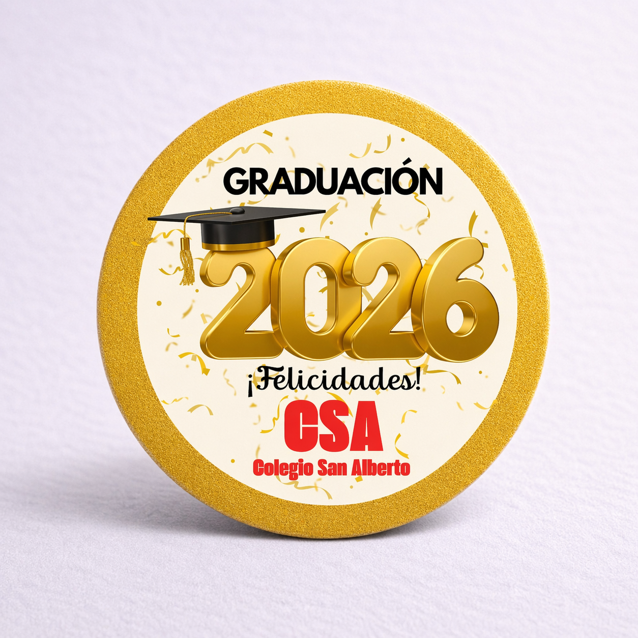 OBLEAS RELLENAS PERSONALIZADAS DISEÑO 5672-23 GRADUACIÓN