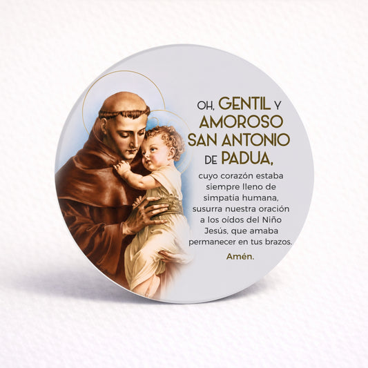 OBLEAS RELLENAS PERSONALIZADAS DISEÑO #4894-10 RELIGIOSO SAN ANTONIO DE PADÚA