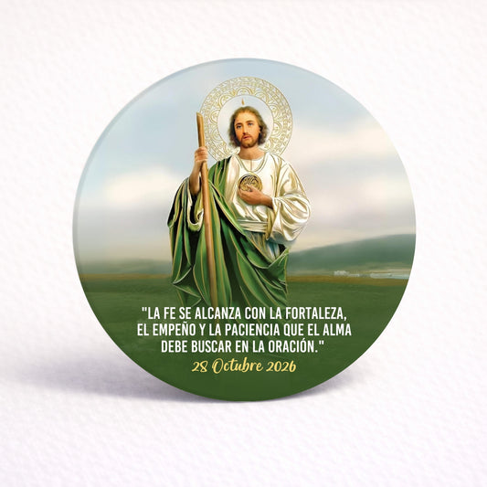 OBLEAS RELLENAS PERSONALIZADAS DISEÑO #4894-1 RELIGIOSO SAN JUDAS TADEO