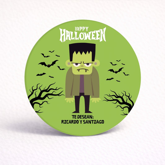 OBLEAS RELLENAS PERSONALIZADAS DISEÑO #301 HALLOWEEN
