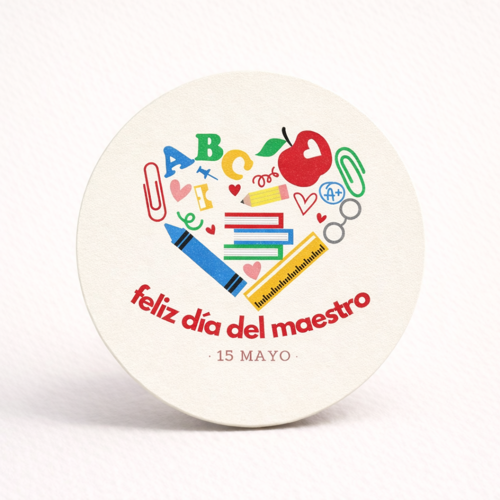OBLEAS RELLENAS PERSONALIZADAS DISEÑ0 #2747-9 DÍA DEL MAESTRO