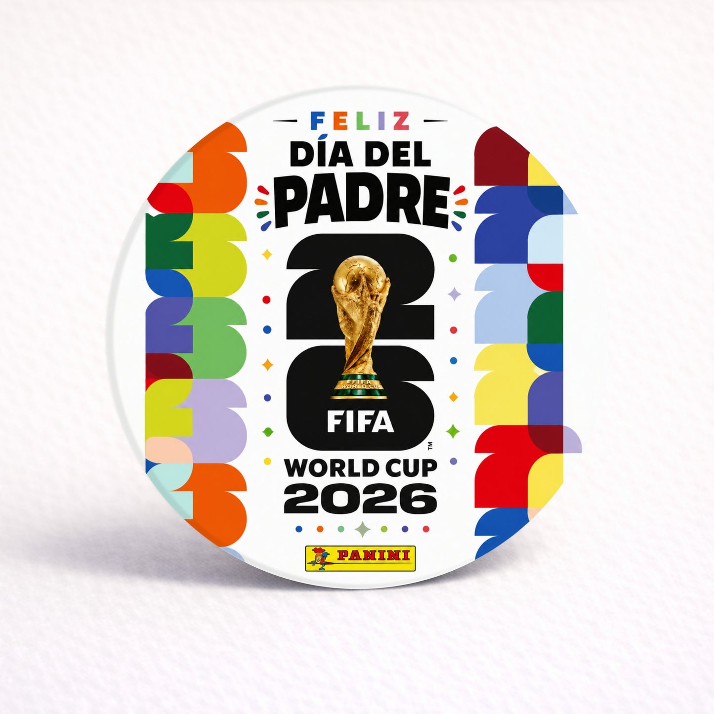 OBLEAS RELLENAS PERSONALIZADAS DISEÑO #8523-5 MUNDIAL FÚTBOL DIA DEL PADRE