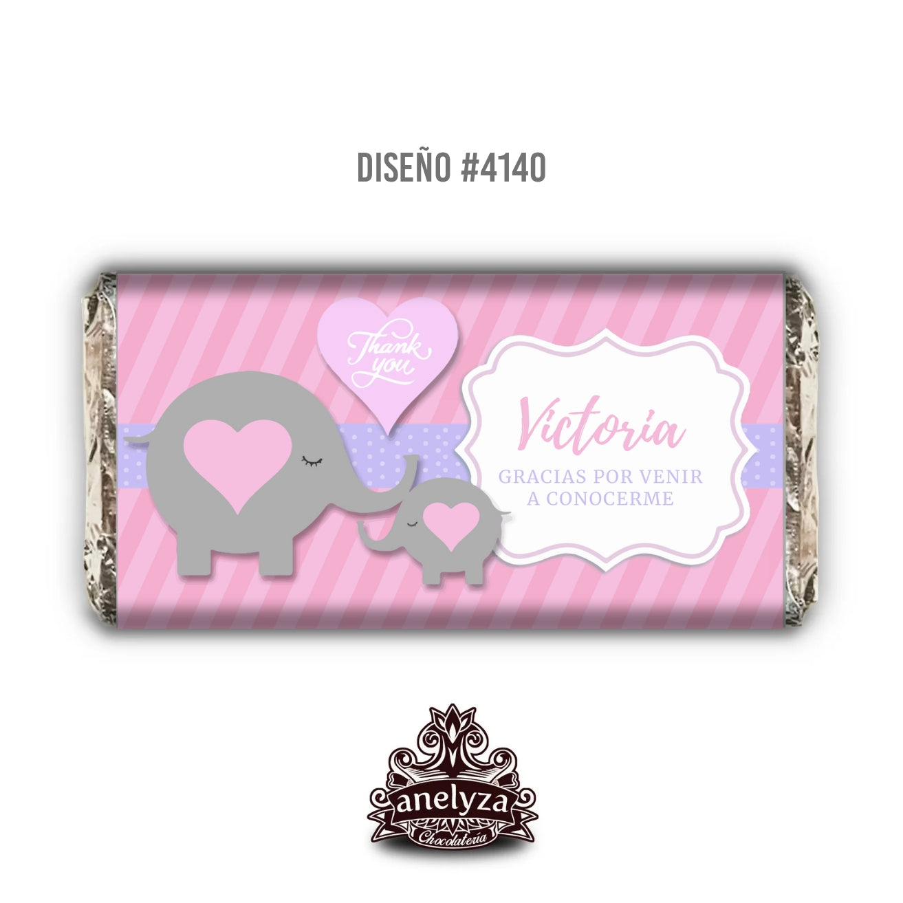 DESIGN #4140 ELEPHANTITA BIRTH/BABY SHOWER