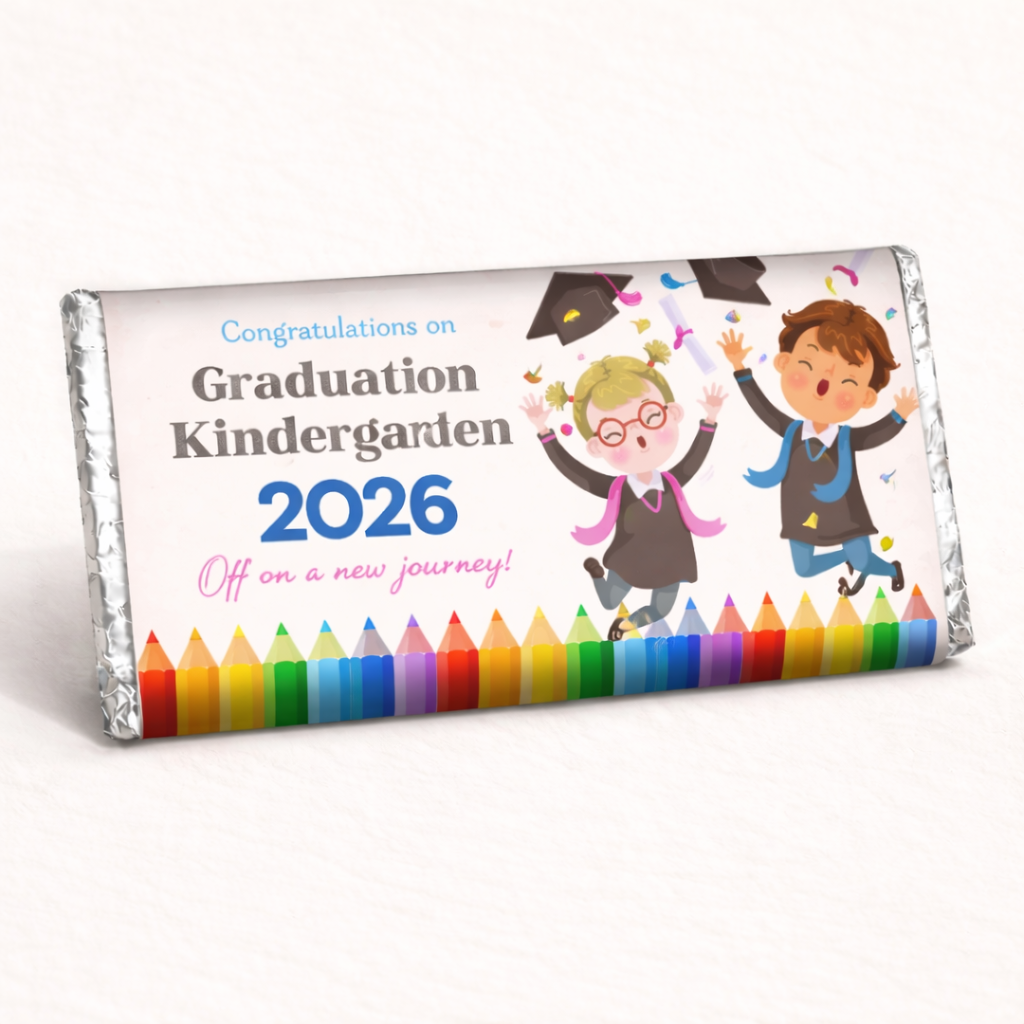 DESIGN #78123 COLORFUL KINDERGARTEN GRADUATION
