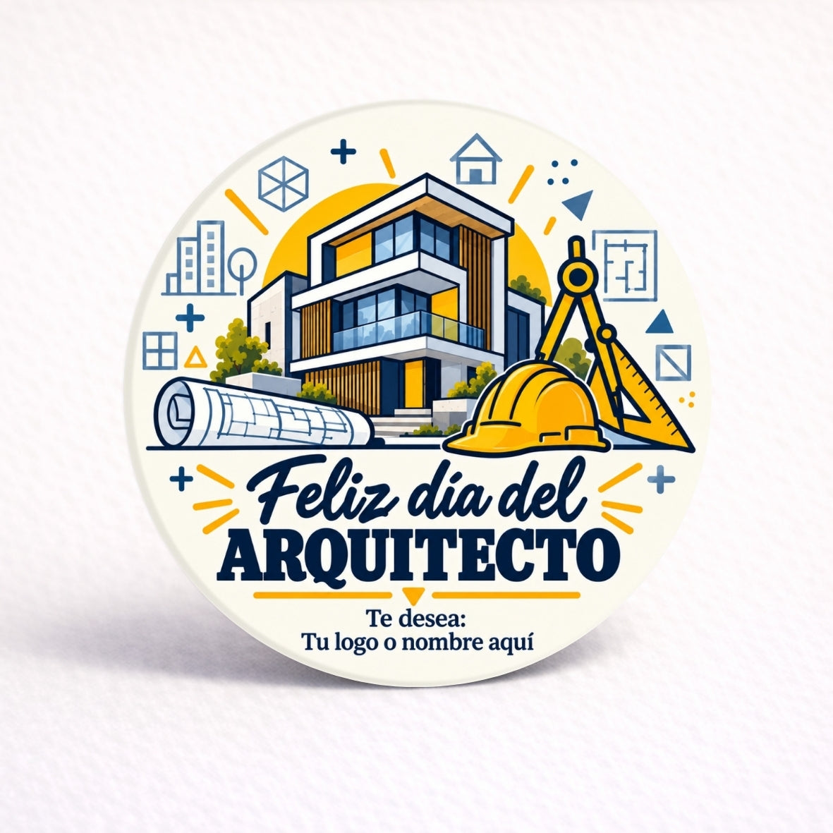 OBLEAS RELLENAS PERSONALIZADAS DISEÑO #4386 DIA DEL ARQUITECTO