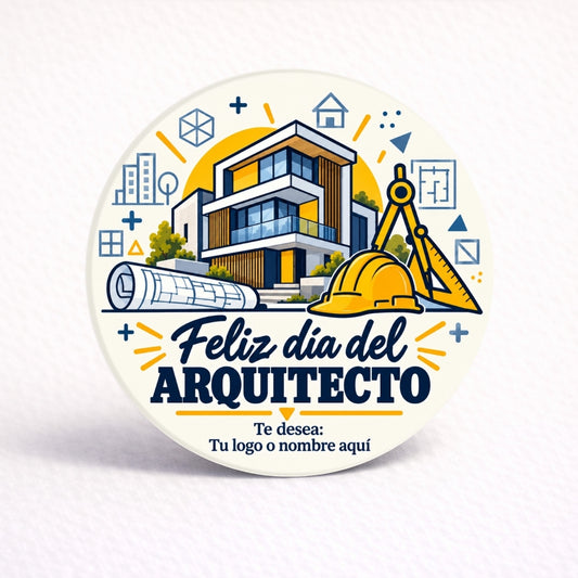 OBLEAS RELLENAS PERSONALIZADAS DISEÑO #4386 DIA DEL ARQUITECTO