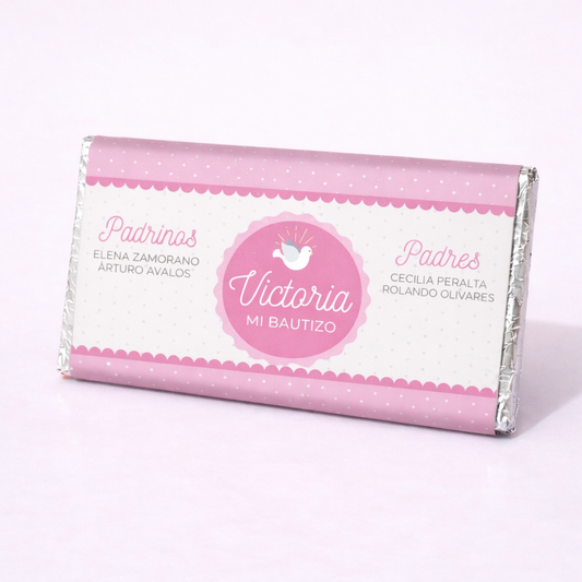 DESIGN #8995 PINK BAPTISM/FIRST COMMUNION