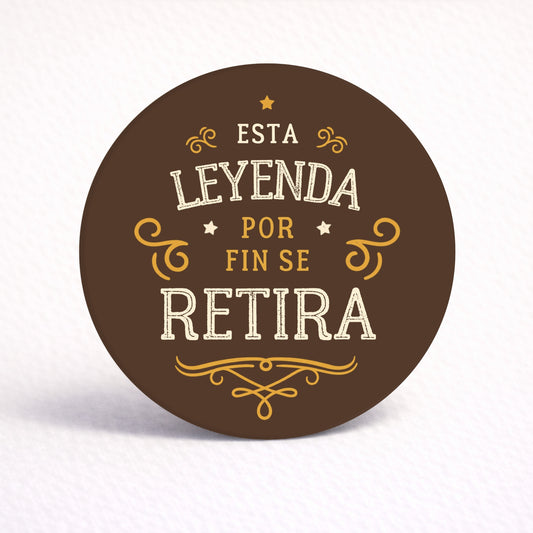 OBLEAS RELLENAS PERSONALIZADAS DISEÑO #7395-2 JUBILACIÓN