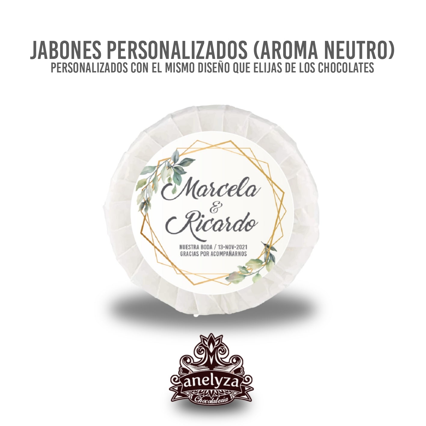 JABONES PERSONALIZADOS